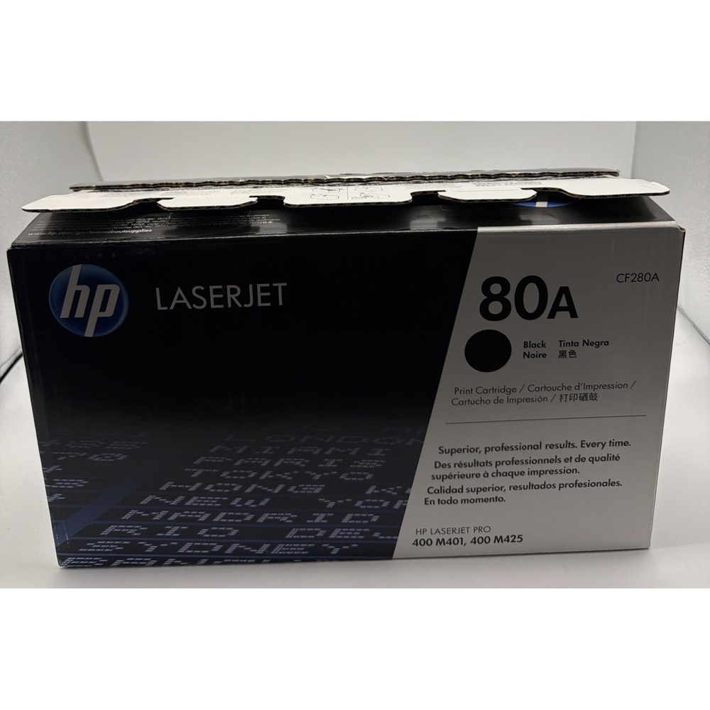 HP Hewlett Packard‎ HP Laserjet 80A Black CF280A Pro 400 M401, 400 M425